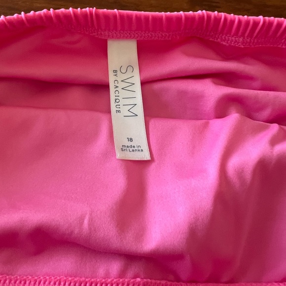 Cacique faux wrap swim bottom - Picture 2 of 3